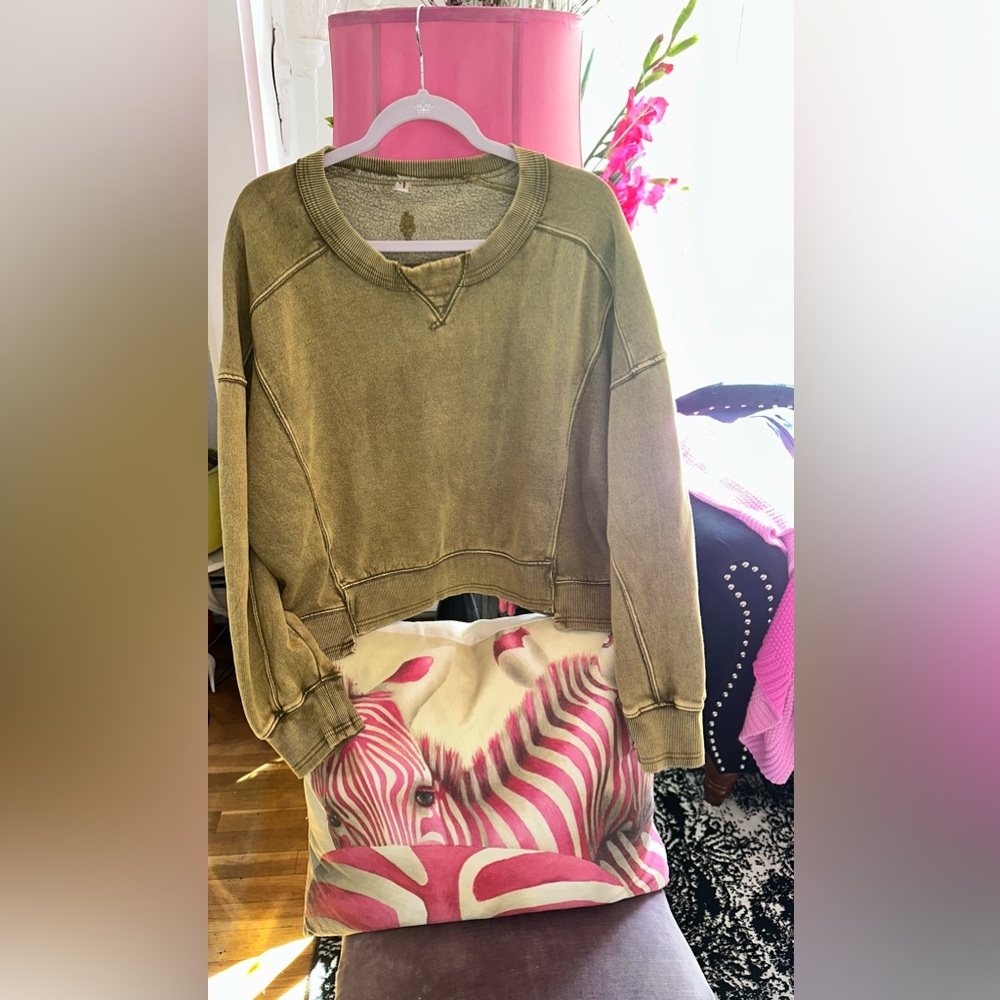 FREE PEOPLE - INTERCEPT PULLOVER IN HARVEST GOLD - Picture 8 of 14